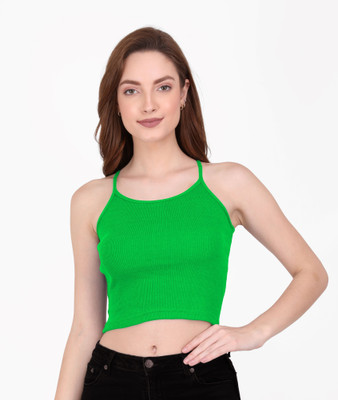 jovo Party Self Design Women Light Green Top