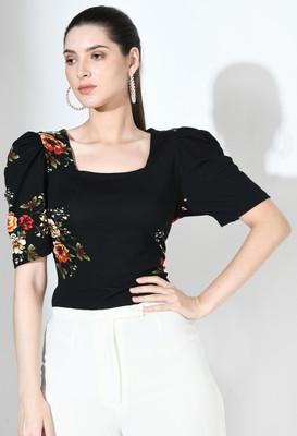 SAKSHI TRADER Party Printed Women Multicolor Top