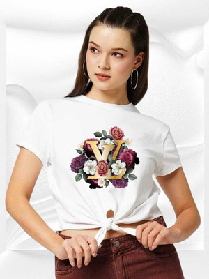 HouseOfCommon Casual Printed Women Multicolor Top