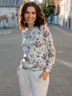 VGHC FASHION Casual Printed Women White Top