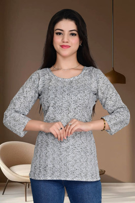 AKSHA CREATION Casual Striped Women Multicolor Top