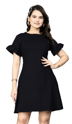 JPECOMSTORE Formal Color Block Women Black Top