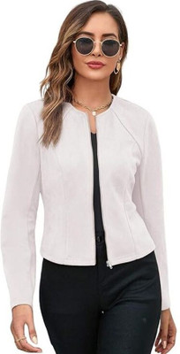 Leriya Fashion Casual Solid Women White Top
