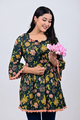 Badigrove Party Printed Women Multicolor Top