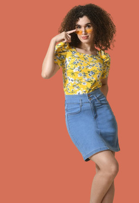 Moshe Casual Printed Women Multicolor Top