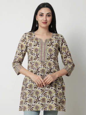 Janakdulari Creation Casual Printed Women Multicolor Top