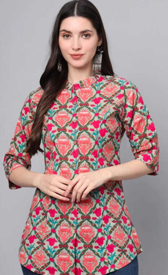 MAAJISA Casual Printed Women Multicolor Top