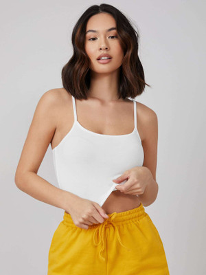 Aahwan Casual Solid Women White Top