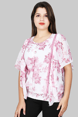 Belakiz Casual Printed Women Pink Top