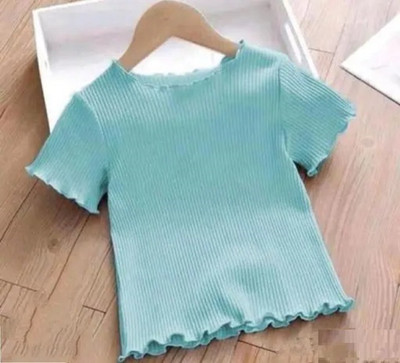 EthnicAlive Casual Solid Women Blue Top