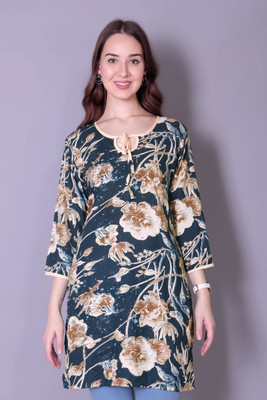 FULPARI Casual Printed Women Multicolor Top