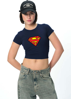 Bonkers Corner Casual Solid Women Blue Top