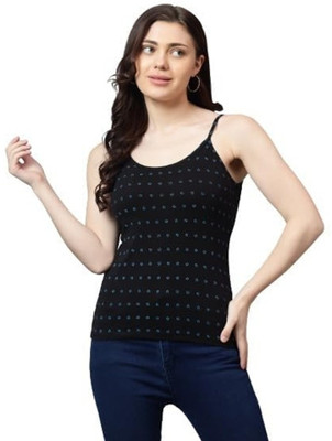 KLASSY Casual Printed Women Black Top
