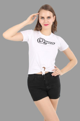 HouseOfCommon Casual Printed Women Multicolor Top