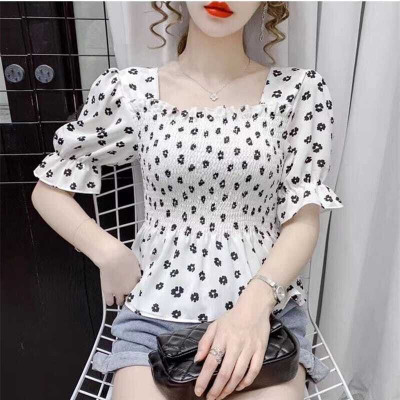 Dossier's Casual Printed Women White, Black Top