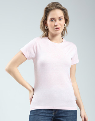 Rock.it Casual Solid Women Pink Top