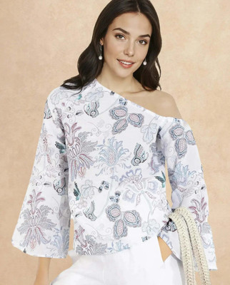RAREISM Party Printed Women Multicolor Top
