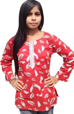 Qayamat Formal Solid Women Red Top