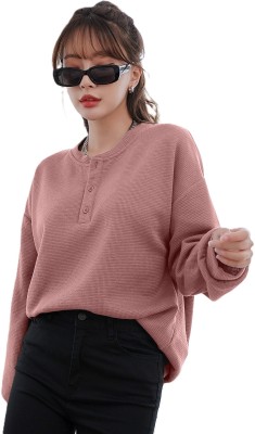 Rahi Trendz Formal Self Design Women Pink Top