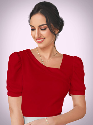 Kashonaa Casual Solid Women Red Top