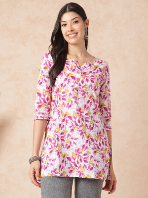 Janakdulari Creation Formal Printed Women Multicolor Top