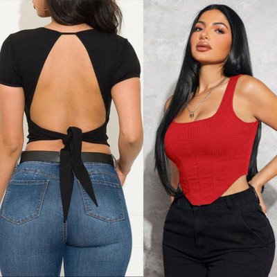 adicto hub Casual Solid Women White Top