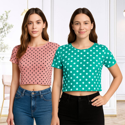METRONAUT Casual Printed Women Multicolor Top