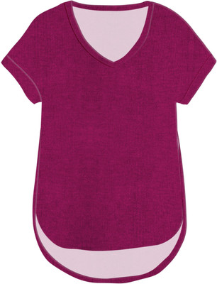 jovo Casual Self Design Women Pink Top