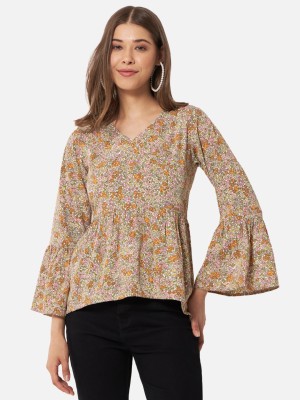 ALL WAYS YOU Casual Printed Women Multicolor Top