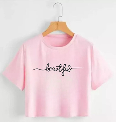RUTENDO Casual Self Design Women Pink Top
