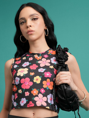 Tokyo Talkies Casual Printed Women Multicolor Top