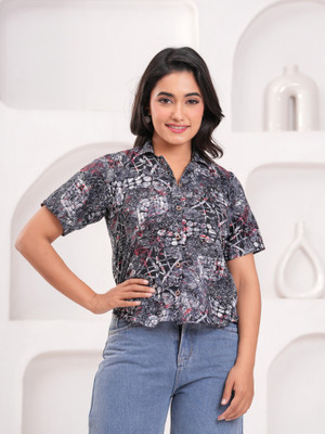 Labhanshi Creation Casual Printed Women Multicolor Top