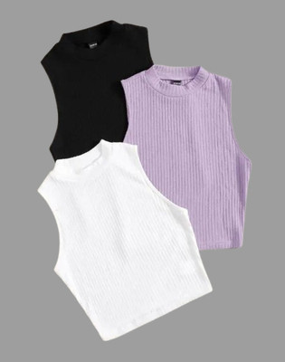 A & K collections Casual Solid Women Multicolor Top