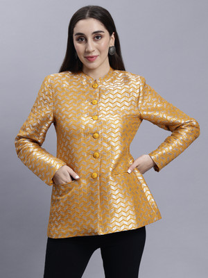 MATA VIMLESH Casual Printed Women Yellow Top