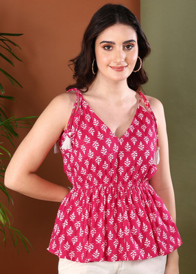 Stylum Casual Printed Women Pink Top