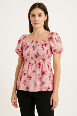 Zooni Collections Casual Solid Women Multicolor Top