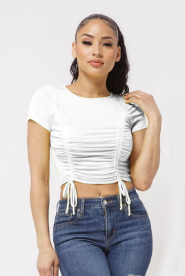 Rajovati Casual Solid Women White Top