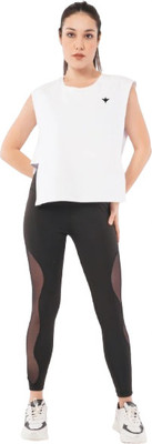 INDIAN HAWK Casual Solid Women White Top