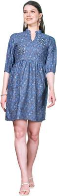 ANTRA DESIGNER Casual Printed Women Maroon Top