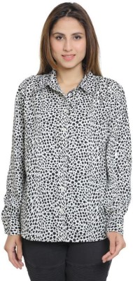 Yuvraj Apparels Casual Animal Print Women White Top