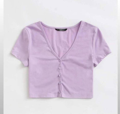 Trendystar Casual Self Design Women Purple Top