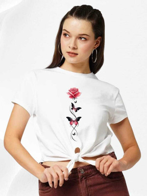 GEETU LOOKS Casual Printed Women Multicolor Top
