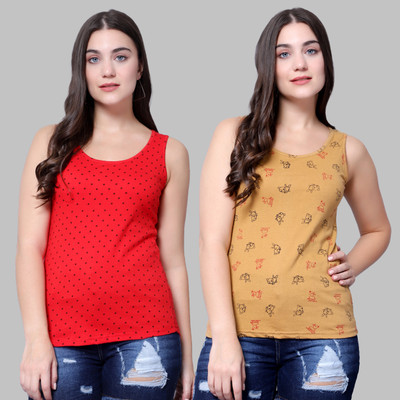 DIAZ Casual Printed Women Multicolor Top