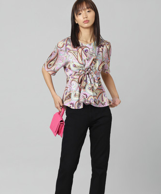 ONLY Casual Printed Women Multicolor Top