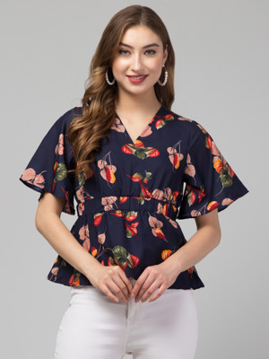 CULPI Casual Printed Women Multicolor Top
