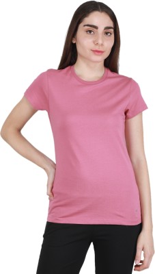 MONTE CARLO Casual Solid Women Pink Top