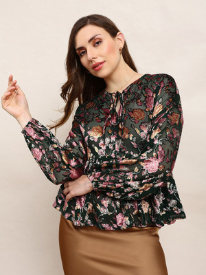 Globus Party Printed Women Multicolor Top