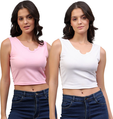 FASHA Casual Self Design Women Multicolor Top