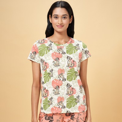 Dreamz by Pantaloons Casual Printed Women Yellow Top