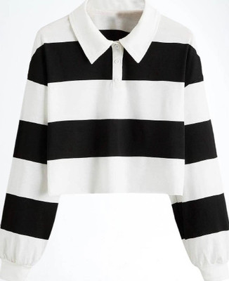 clarssita Casual Printed Women Black Top
